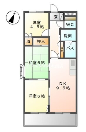 カスティージョ　Ⅰの物件間取画像